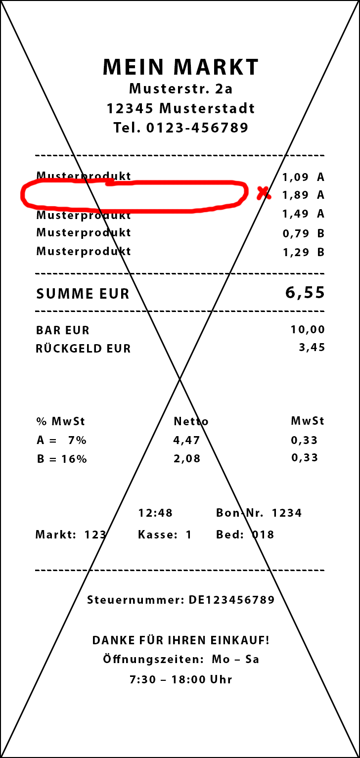 Rechnung Tipp 1